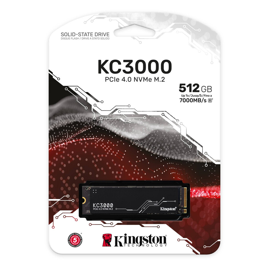 ssd kc3000 pcie 4.0 nvme m.2 - capacidad = 2048 gb