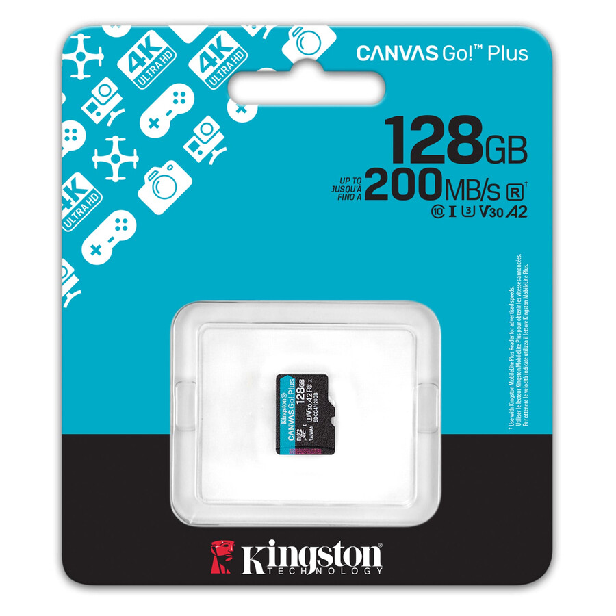 tarjeta de memoria microsd canvas go plus - número de pieza sdcg464 gb