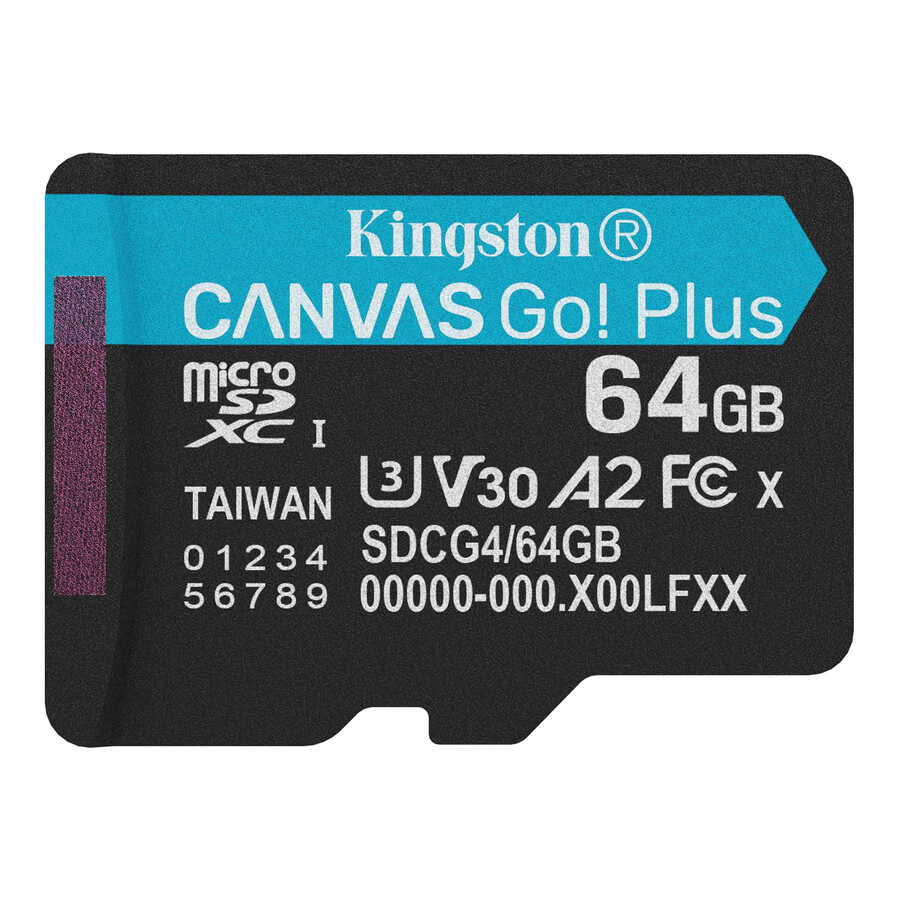tarjeta de memoria microsd canvas go plus - número de pieza sdcg4128gbsp