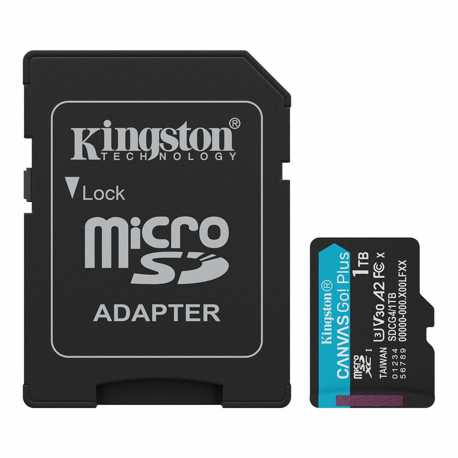 tarjeta de memoria microsd canvas go plus - número de pieza sdcg4128gbsp