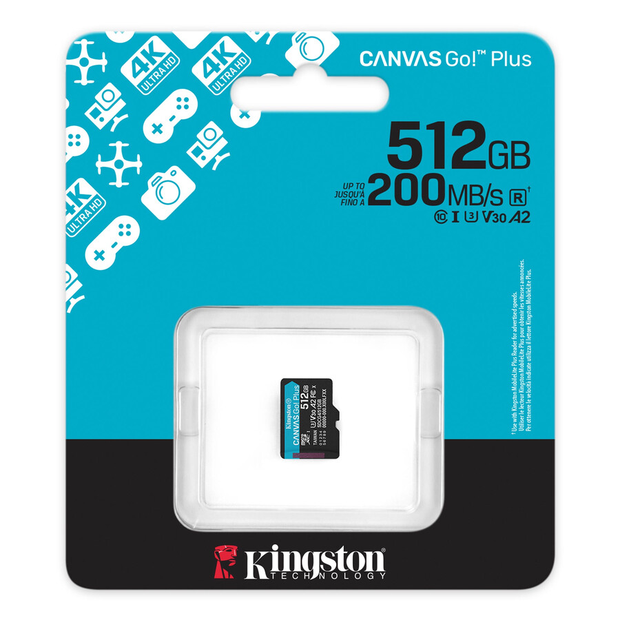 tarjeta de memoria microsd canvas go plus - número de pieza sdcg41tb