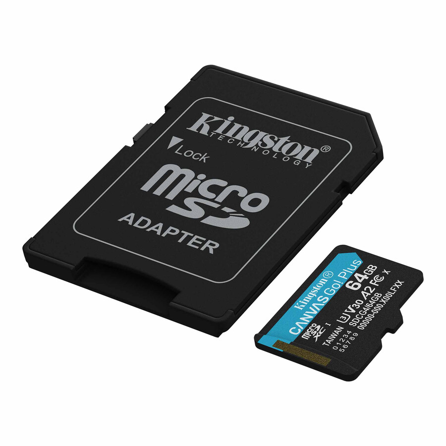 tarjeta de memoria microsd canvas go plus - número de pieza sdcg41tbsp