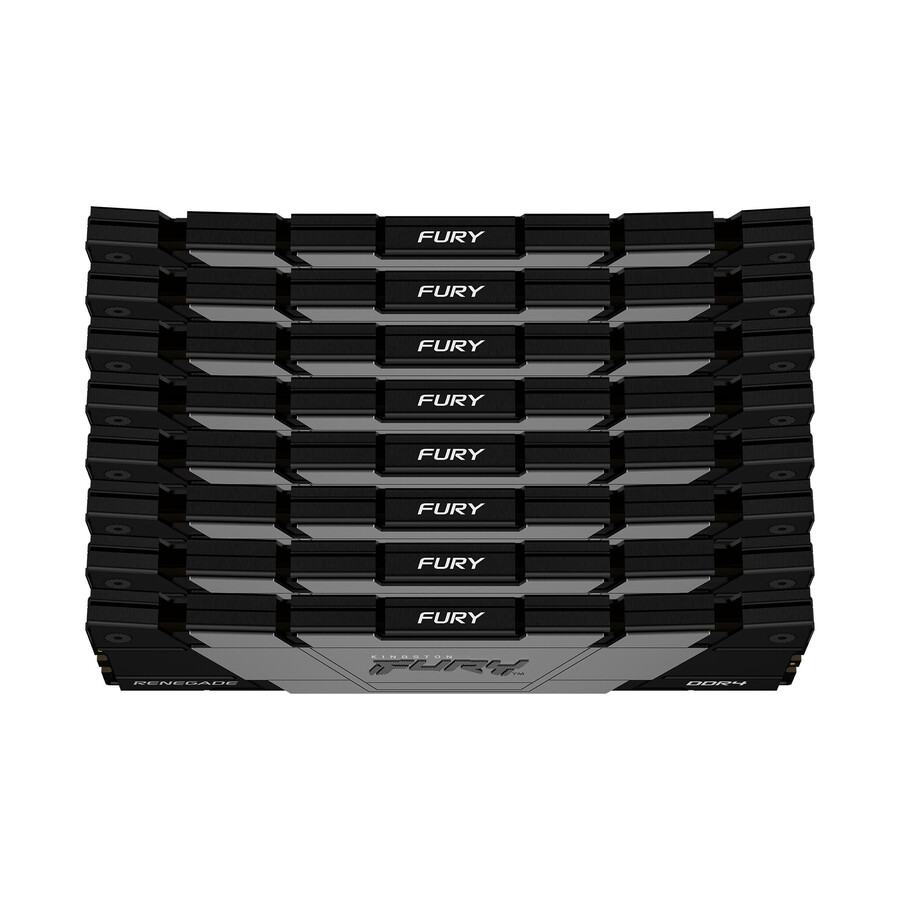 memoria kingston fury renegade ddr4 - velocidad=4000mts capacidad total kit=16gb kit=kit de 2 dram densidad=8gbit