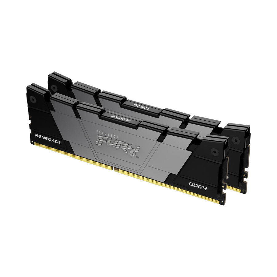 memoria kingston fury renegade ddr4 - velocidad = 5333 mts capacidad total kit = 16 gb kit = kit de 2 dram densidad = 8 gbit