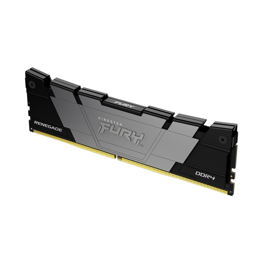 memoria kingston fury renegade ddr4 - velocidad=3200mts capacidad total kit=32gb kit=kit de 4 dram densidad=8gbit