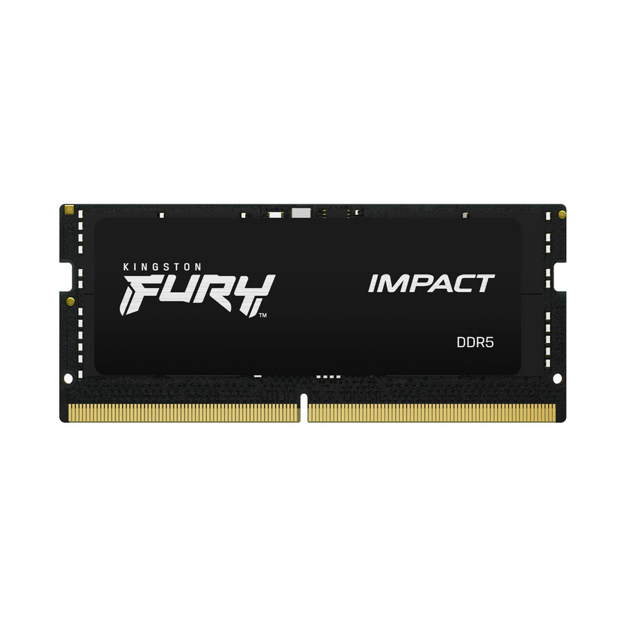 memoria kingston fury impact ddr5 - velocidad = 5600 mts capacidad total kit = 32 gb kit = kit de 2 densidad de dram = 16 gbit tipo de perfil = plug and play