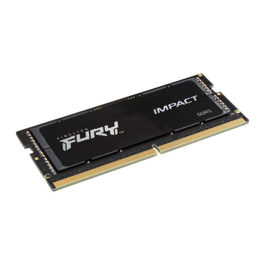 memoria kingston fury impact ddr5 - velocidad = 5600 mts capacidad total kit = 64 gb kit = kit de 2 densidad de dram = 16 gbit tipo de perfil = plug and play