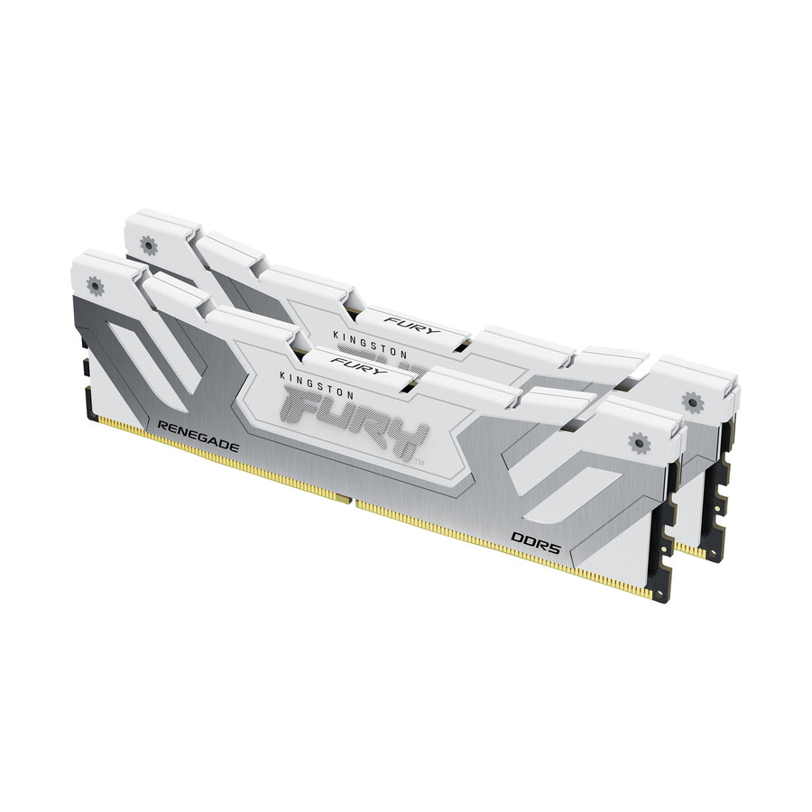 memoria kingston fury renegade ddr5 - tipo de módulo = udimm velocidad = 8000 mts capacidad total kit = 16 gb kit = módulo único densidad de dram = 16 gb color = negro