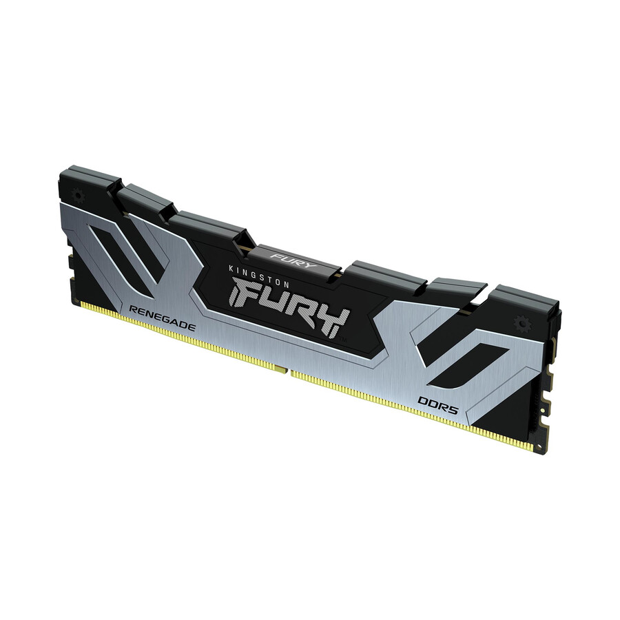 memoria kingston fury renegade ddr5 - tipo de módulo = udimm velocidad = 8000 mts capacidad total kit = 32 gb kit = kit de 2 dram densidad = 16 gbit color = negro