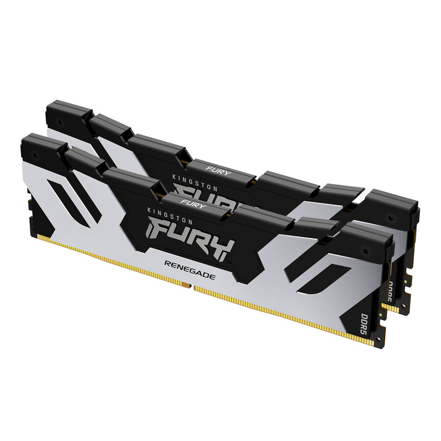 memoria kingston fury renegade ddr5 - tipo de módulo = udimm velocidad = 8000 mts capacidad total kit = 48 gb kit = kit de 2 dram densidad = 24 gb color = negro