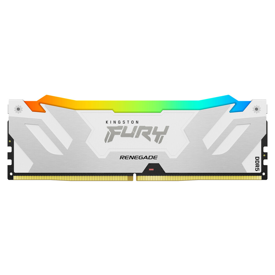 memoria kingston fury renegade ddr5 rgb - tipo de módulo = udimm velocidad = 6000 mts capacidad total kit = 96 gb kit = kit de 2 dram densidad = 24 gb color = negro