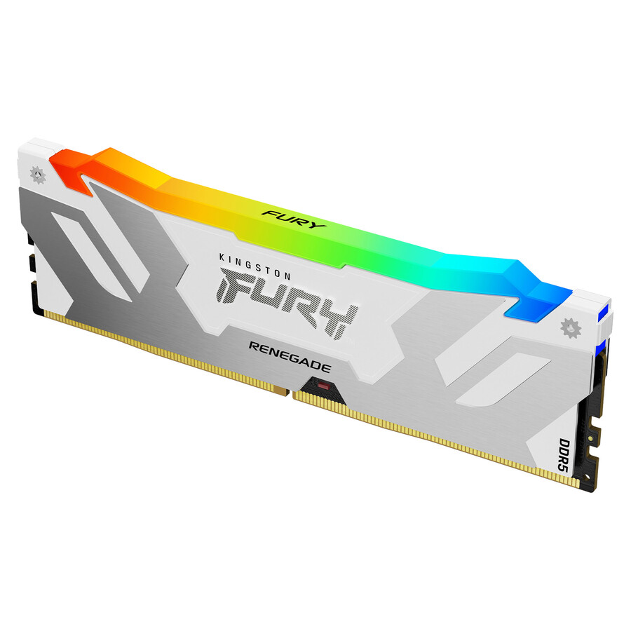 memoria kingston fury renegade ddr5 rgb - tipo de módulo = udimm velocidad = 6000 mts capacidad total kit = 96 gb kit = kit de 2 dram densidad = 24 gb color = negro