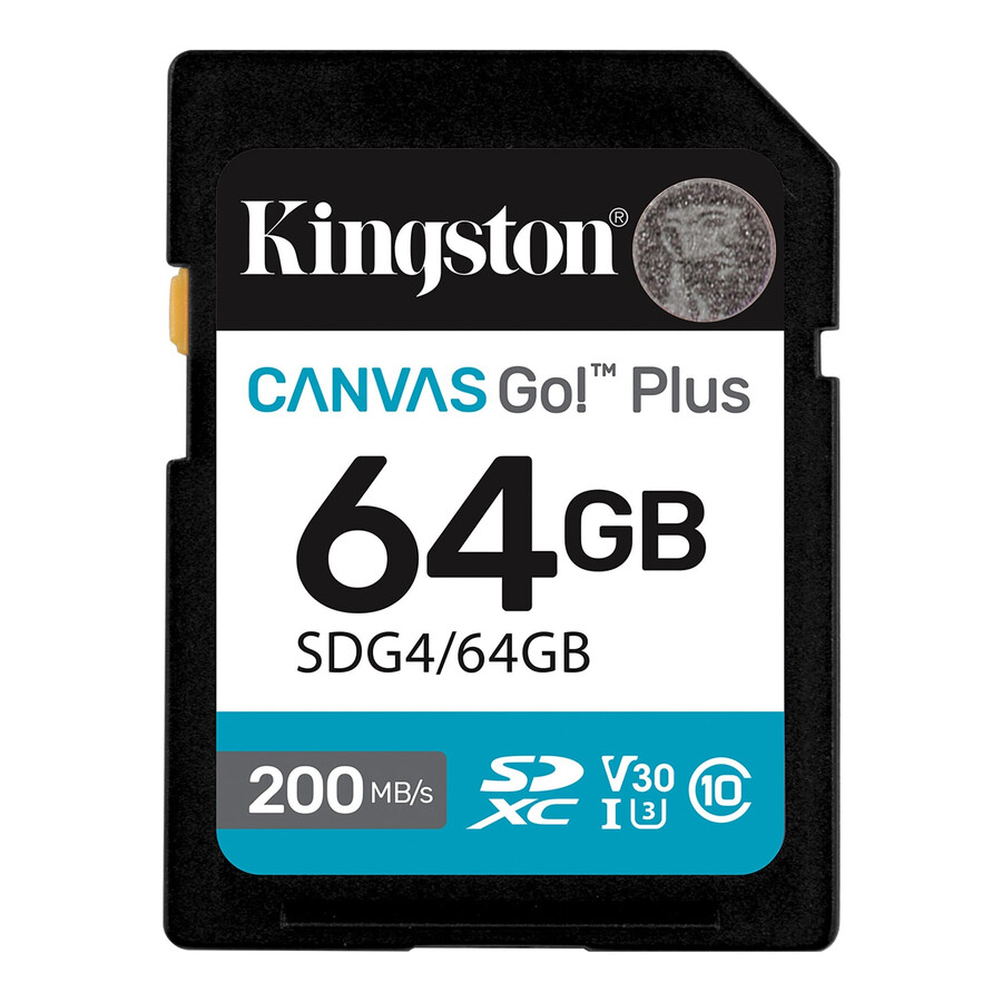 tarjeta de memoria sd canvas go plus - número de pieza sdg464 gb