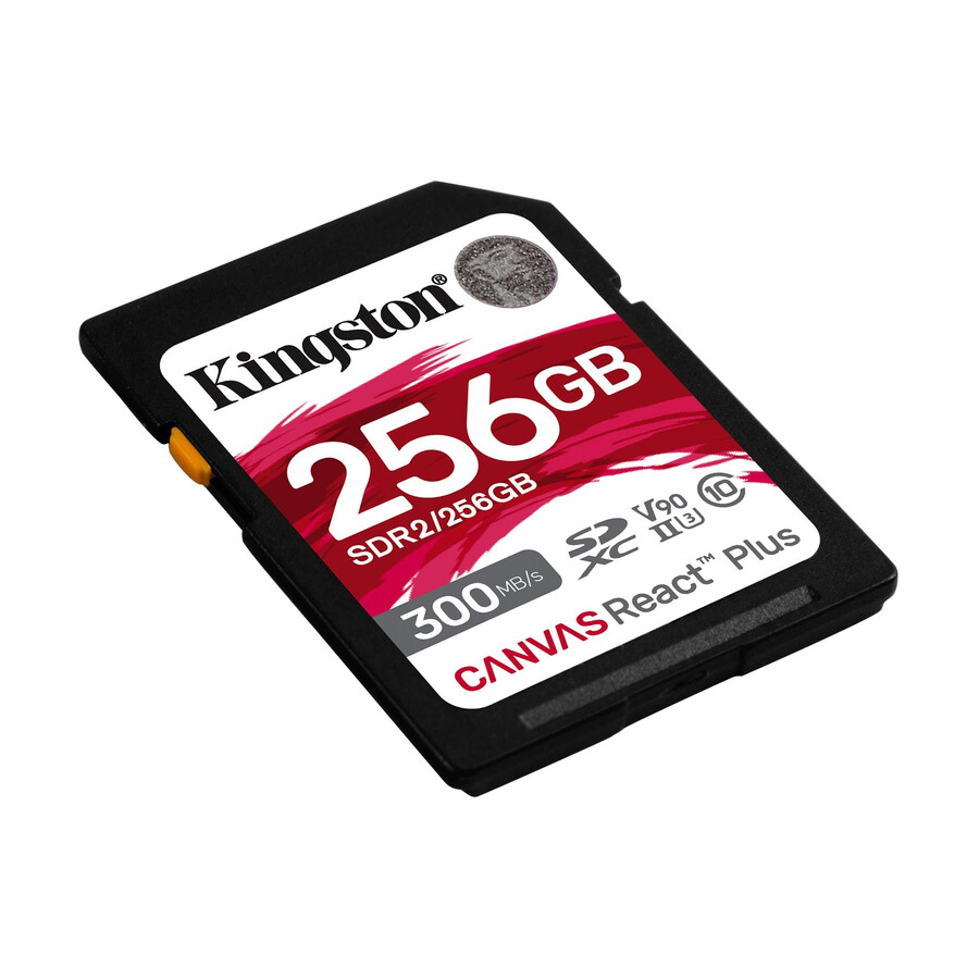 tarjeta de memoria sd canvas react plus - capacidad = 128 gb
