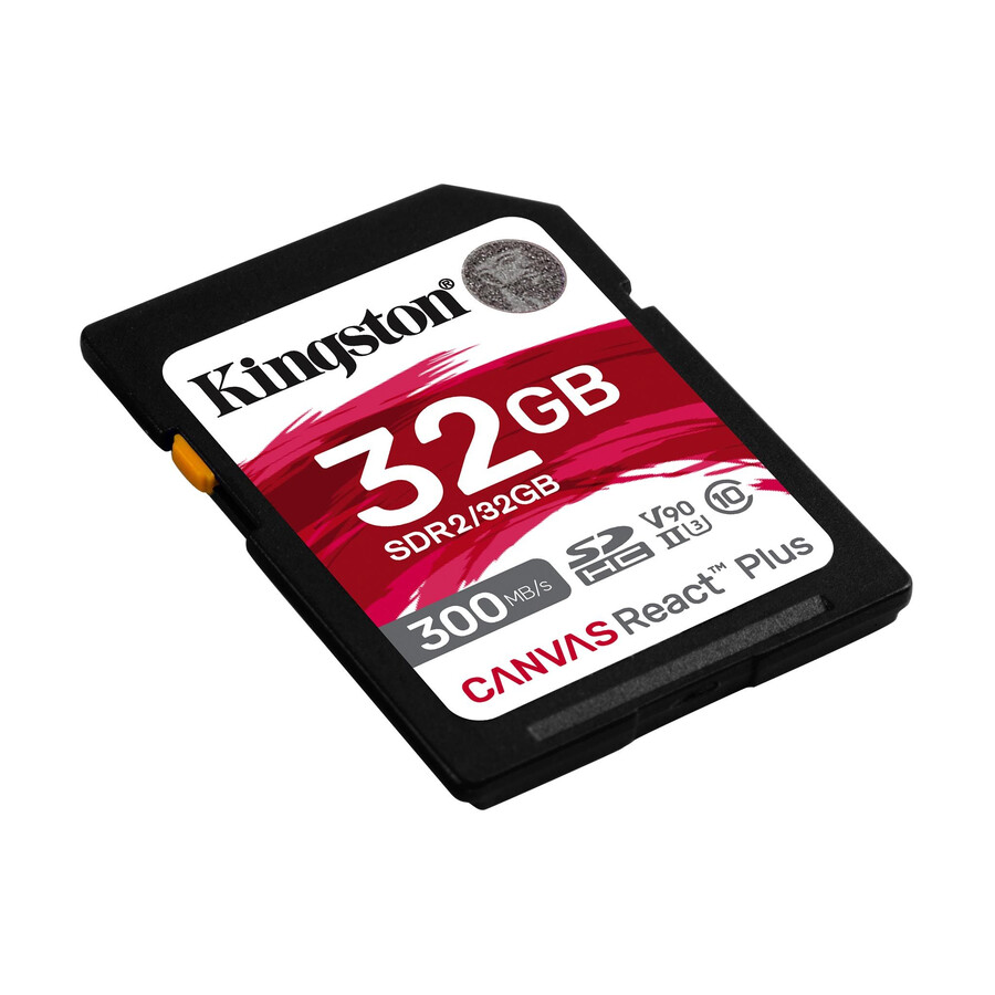 tarjeta de memoria sd canvas react plus - capacidad = 128 gb