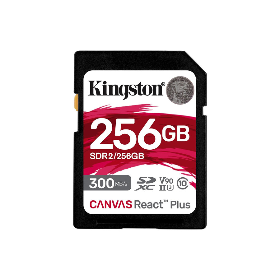 tarjeta de memoria sd canvas react plus - capacidad = 128 gb
