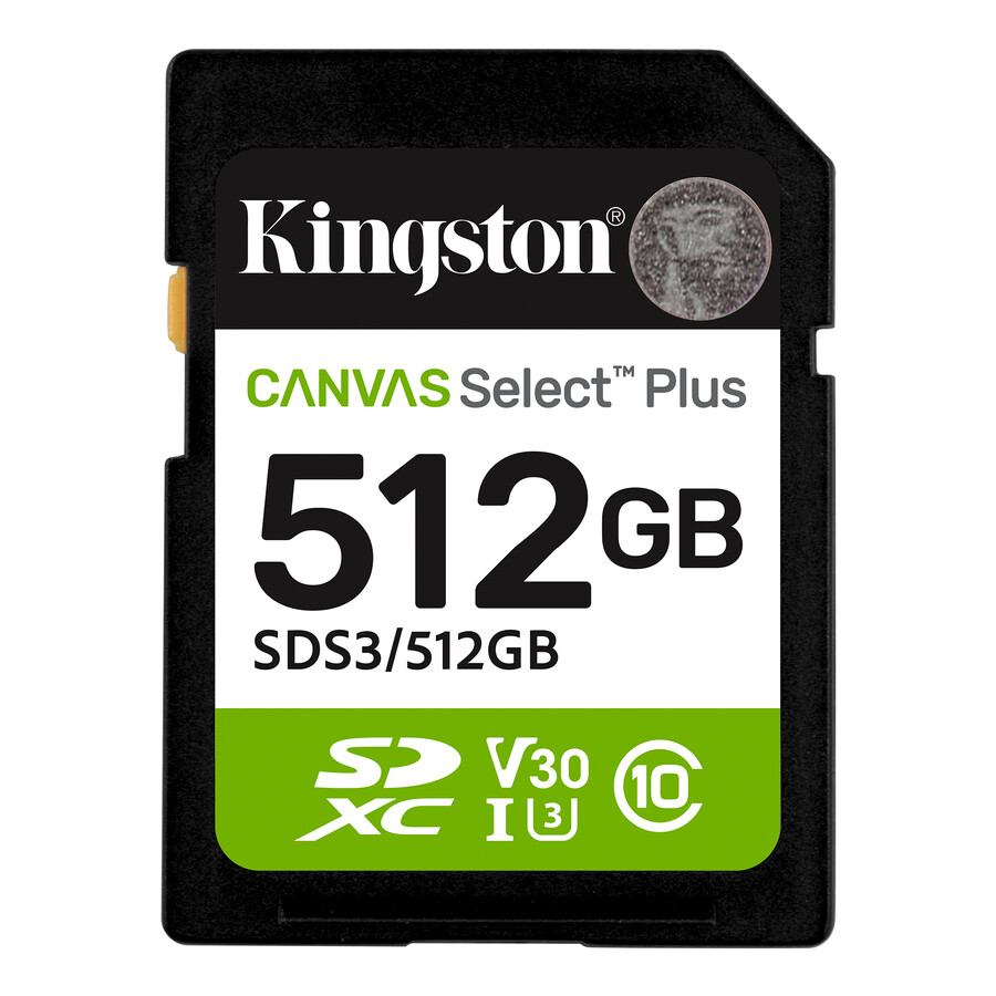 tarjeta de memoria sd canvas select plus - capacidad = 256 gb