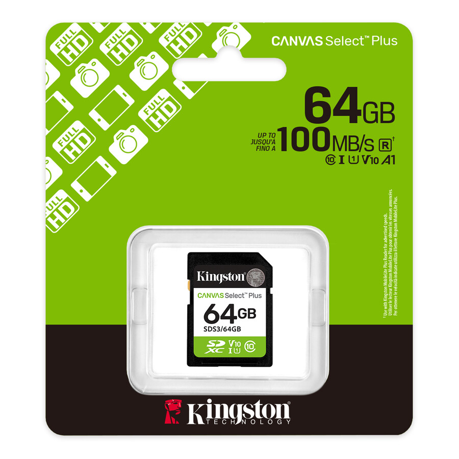 tarjeta de memoria sd canvas select plus - capacidad = 1 tb