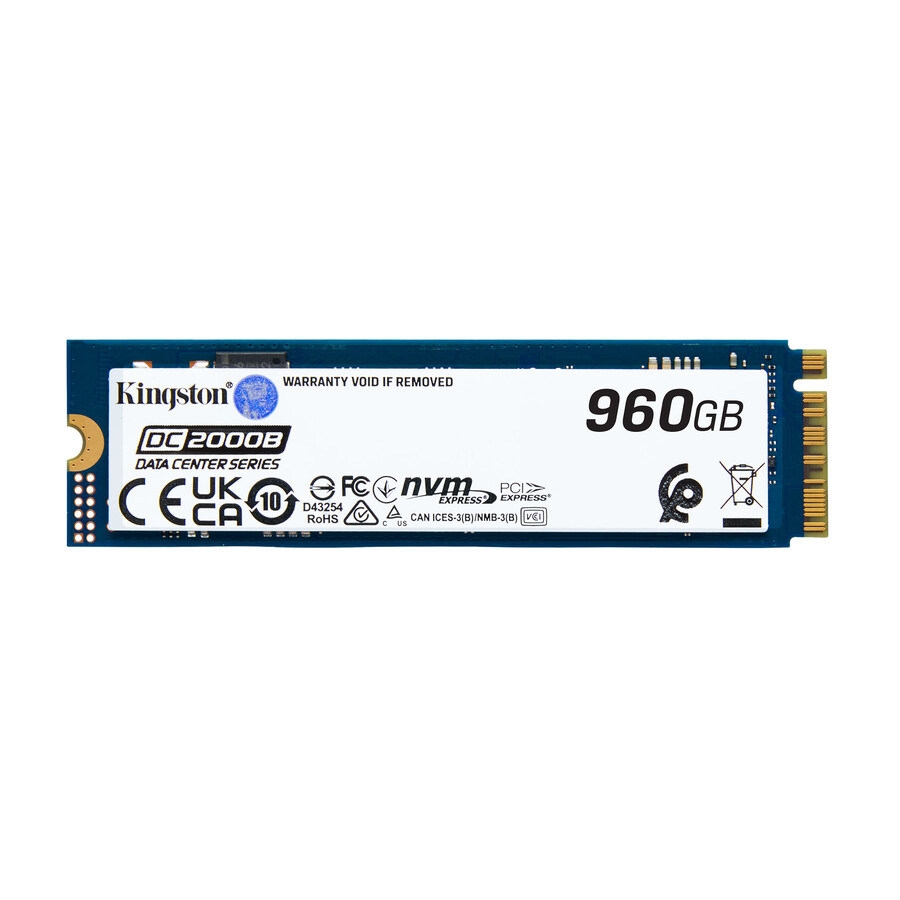 ssd pcie 4.0 nvme m.2 dc2000b - capacidad = 960 gb opciones = disipador térmico