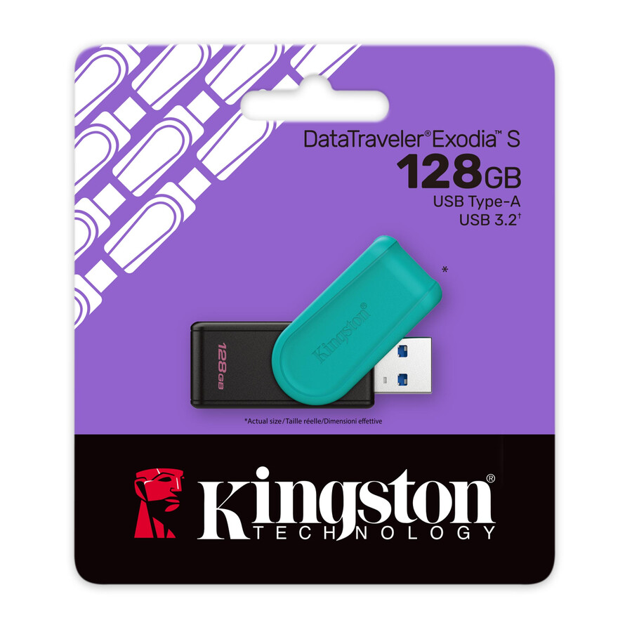 unidad flash usb datatraveler exodia s - capacidad = 64 gb