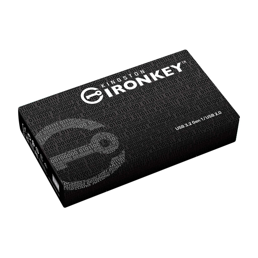 unidad flash usb kingston ironkey d500s - capacidad = 32 gb