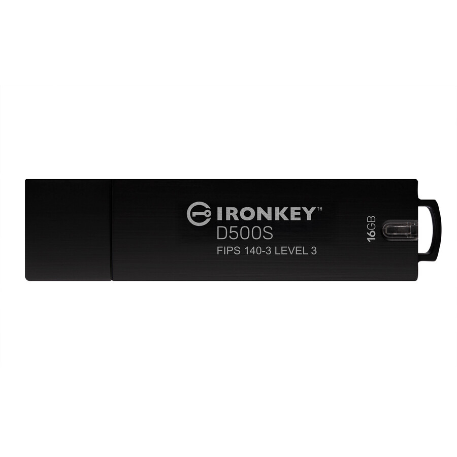 unidad flash usb kingston ironkey d500s - capacidad = 64 gb