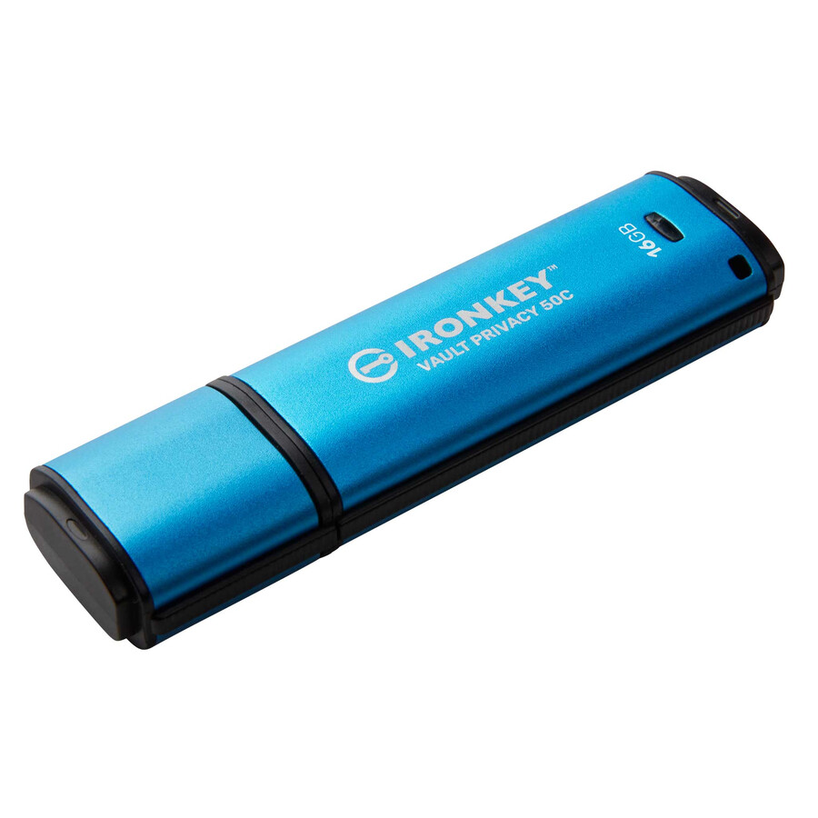kingston ironkey vault privacy serie 50 - capacidad 32 gb clase de velocidad usb 3.2 gen 1 conector usb-c
