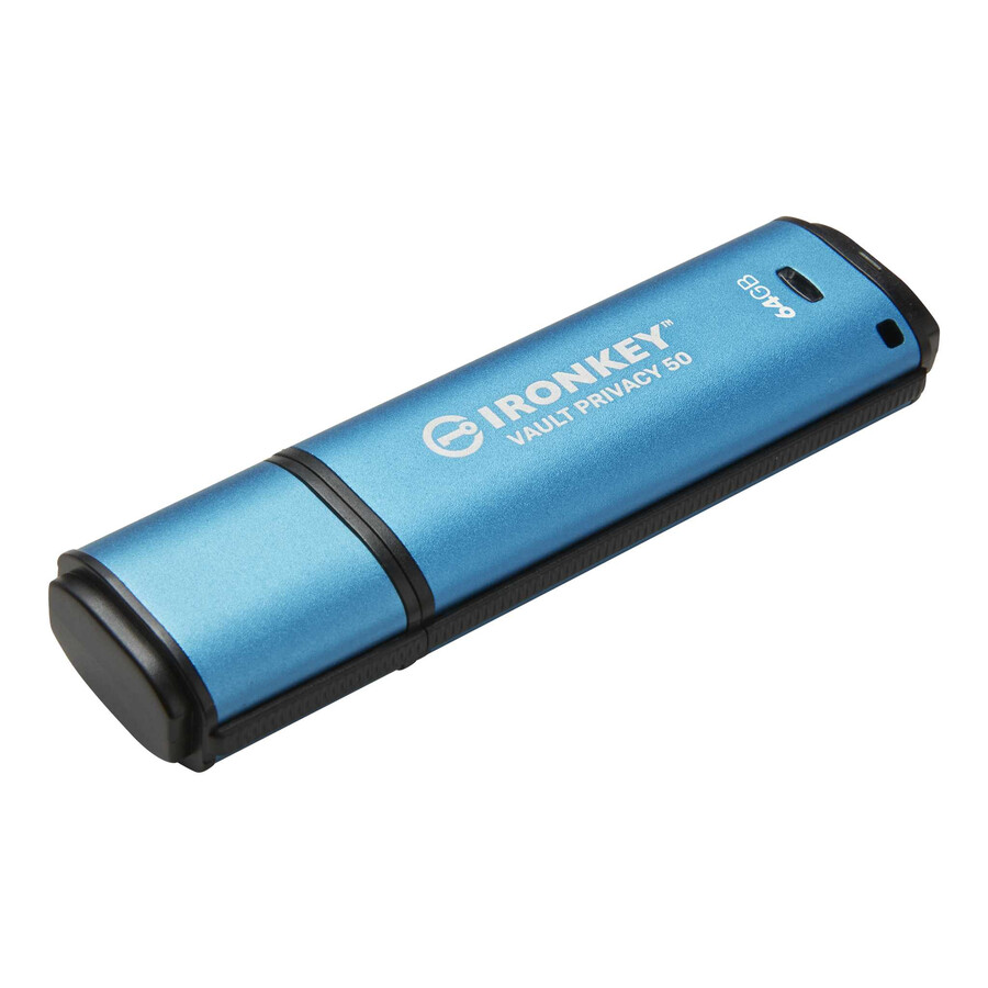 kingston ironkey vault privacy serie 50 - capacidad 32 gb clase de velocidad usb 3.2 gen 1 conector usb-c